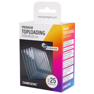 GameGenic PREMIUM TopLoading EXOSHIELDS (25u)