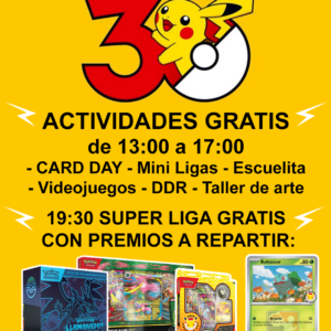 Liga Pokemon Day 30 Aniversario.