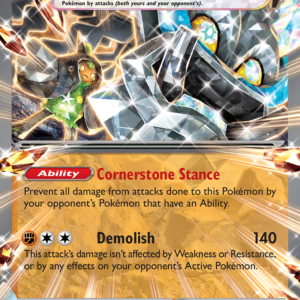 Cornerstone Mask Ogerpon ex Inglés