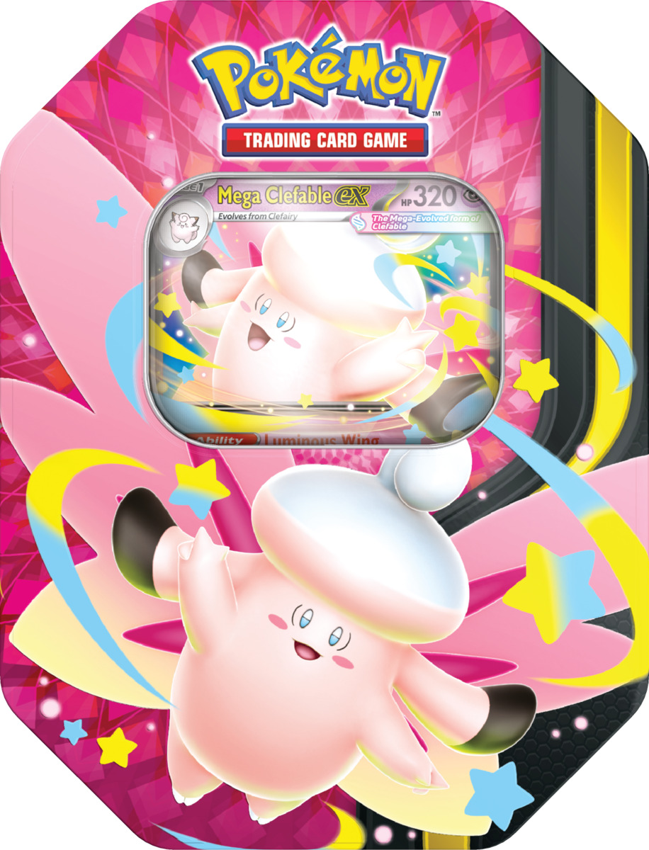 Moonlit TIN Mega Clefable ESPAÑOL (Preventa)
