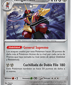 Mazo Kingambit (Pre armado 60 cartas)