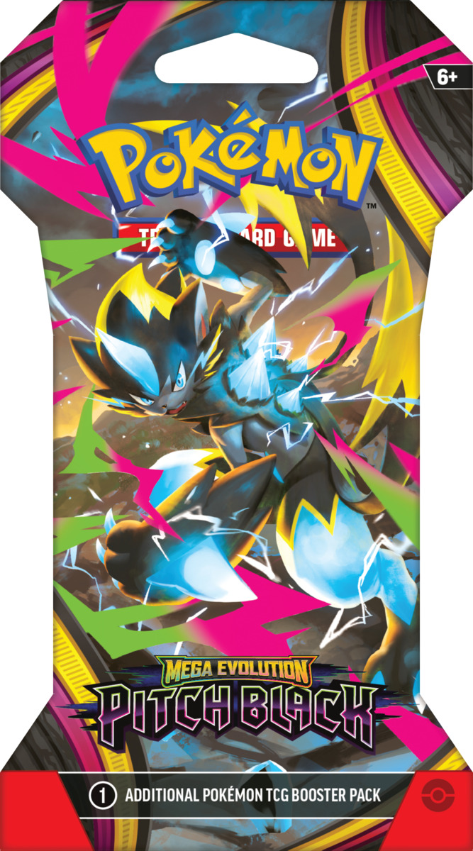 Pitch Black -Sleeved Bosster (Preventa) Inglés