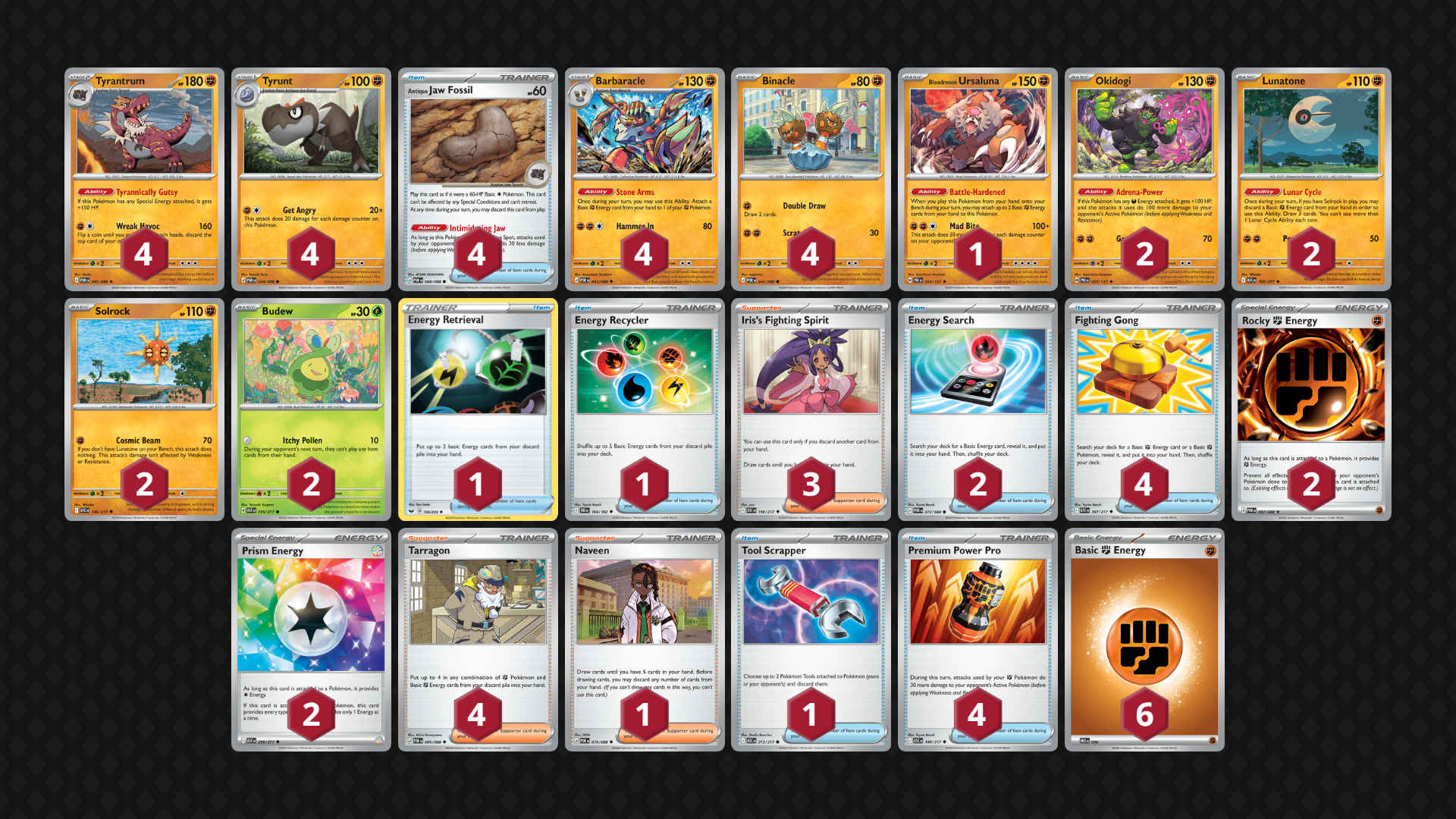 tyrantrum deck - Imagen 2
