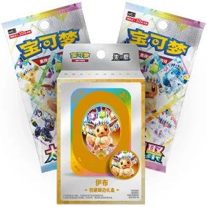 Mini Tin Pokemon Eevee Chino simplificado -Terastal Grand Gathering-