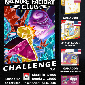 Pokemon TCG League Challenge 17 de Octubre 2026