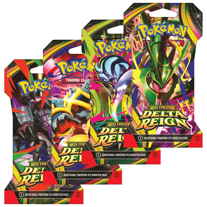 Preventa Delta Reign Eleeved Booster (Diseño al azar) Español